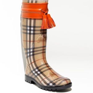 Authentic Burberry Rain Boots